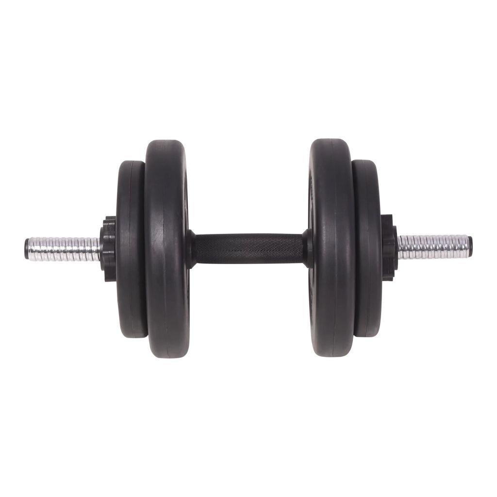 Štangos ir hantelių rinkinys, 90 kg