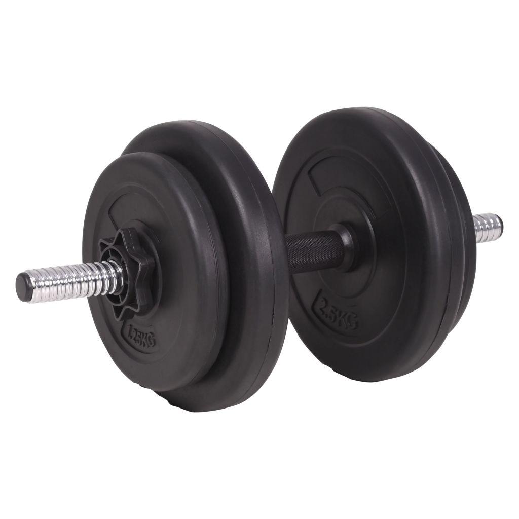 Štangos ir hantelių rinkinys, 90 kg
