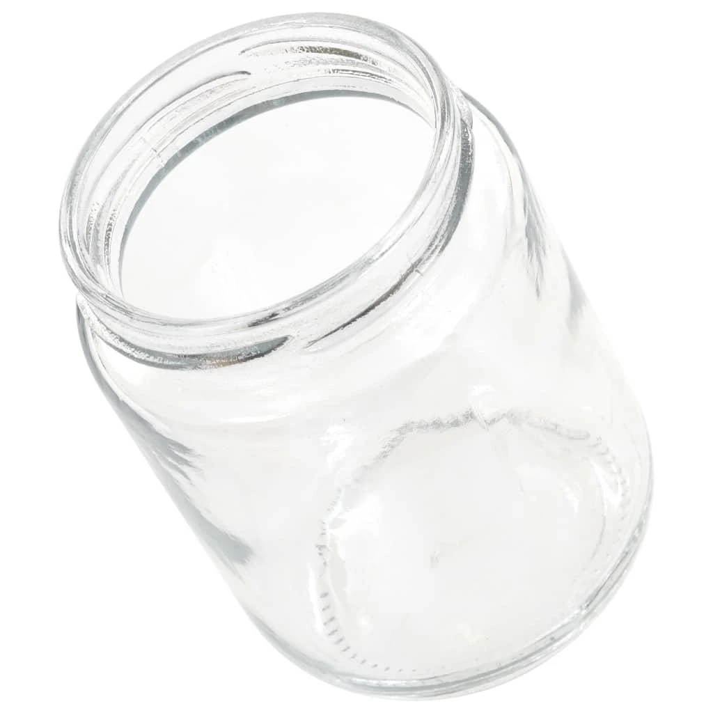 Stikl. stiklainiai uogienei su raud. sp. dangt., 96vnt., 230ml