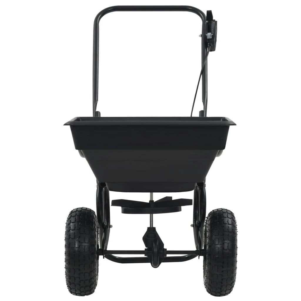 Stumiamas druskos barstytuvas, PVC ir plienas, 92x46x70cm, 15l
