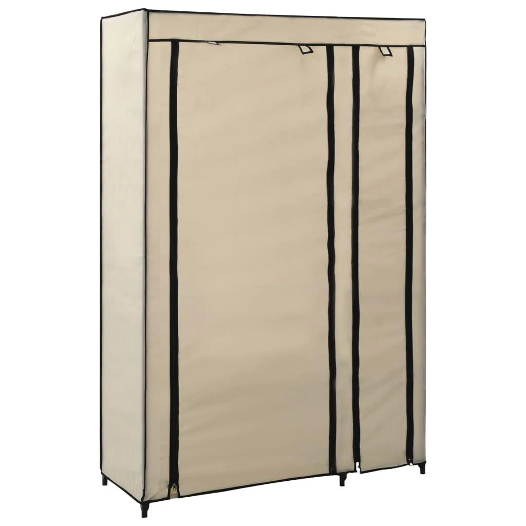Sulanks. drab. spintos, 2vnt., krem. sp., 110x45x175cm, audinys