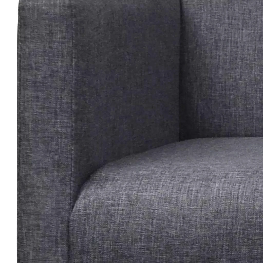 Sofa Suol. su pagalv., audinys, brazil. kaučiukmedis, tams. pilk.