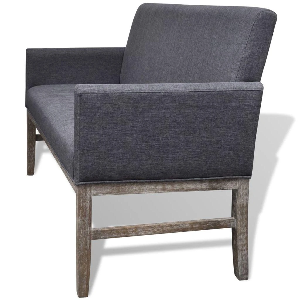 Sofa Suol. su pagalv., audinys, brazil. kaučiukmedis, tams. pilk.