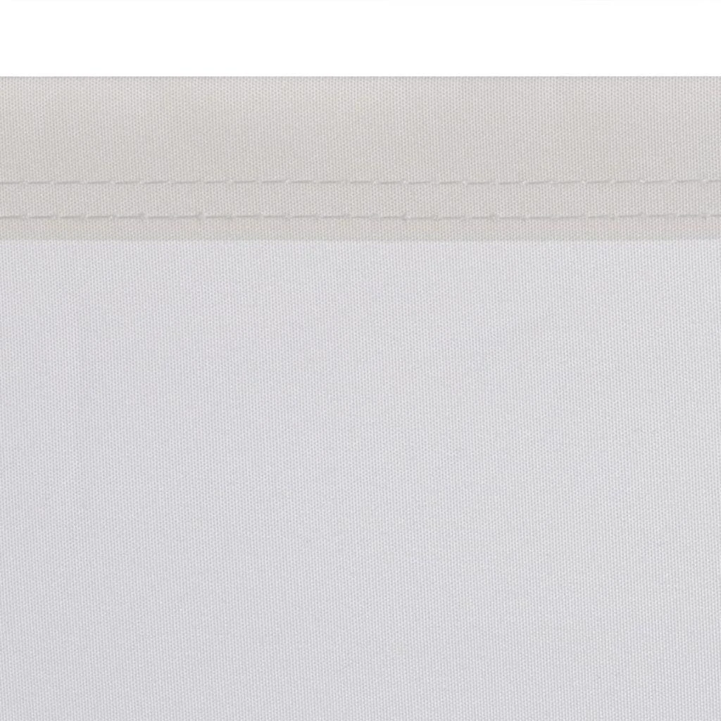 Suskleidžiama Šoninė Pertvara, 160 x 600 cm, Kreminės Spalvos