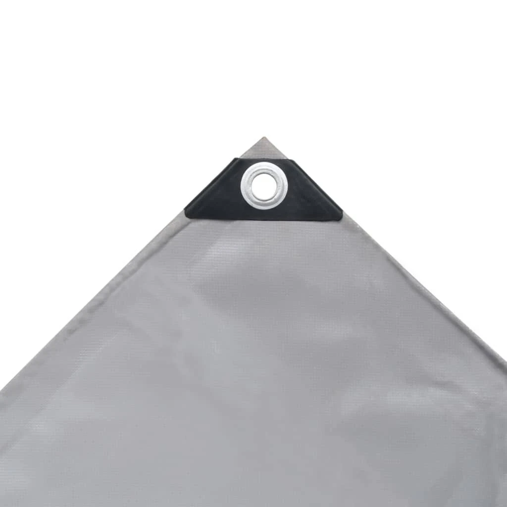 Tentas, pilkos spalvos, 3x4m, 650g/m²