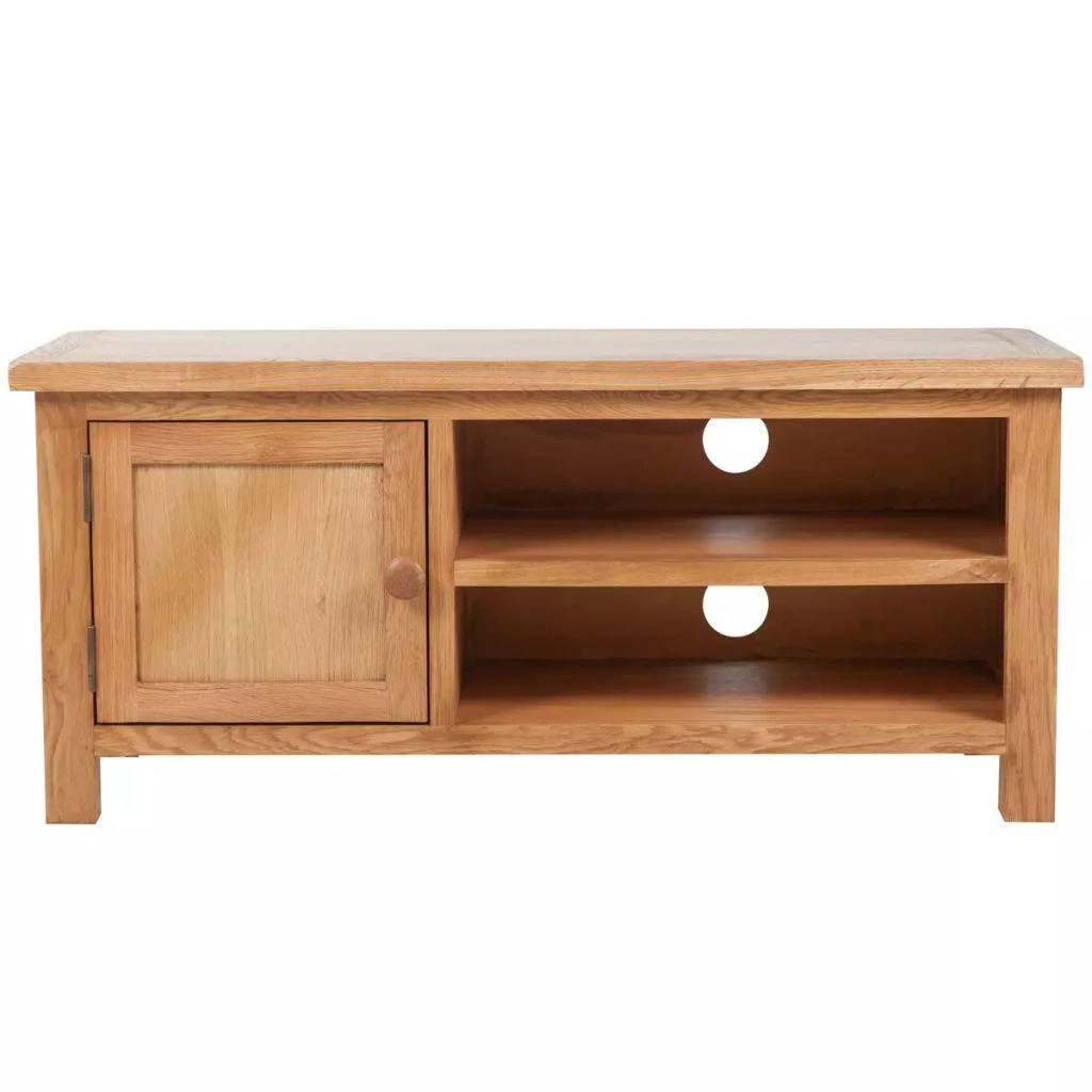 TV staliukas TV spintelė, 103x36x46cm, ąžuolo medienos masyvas