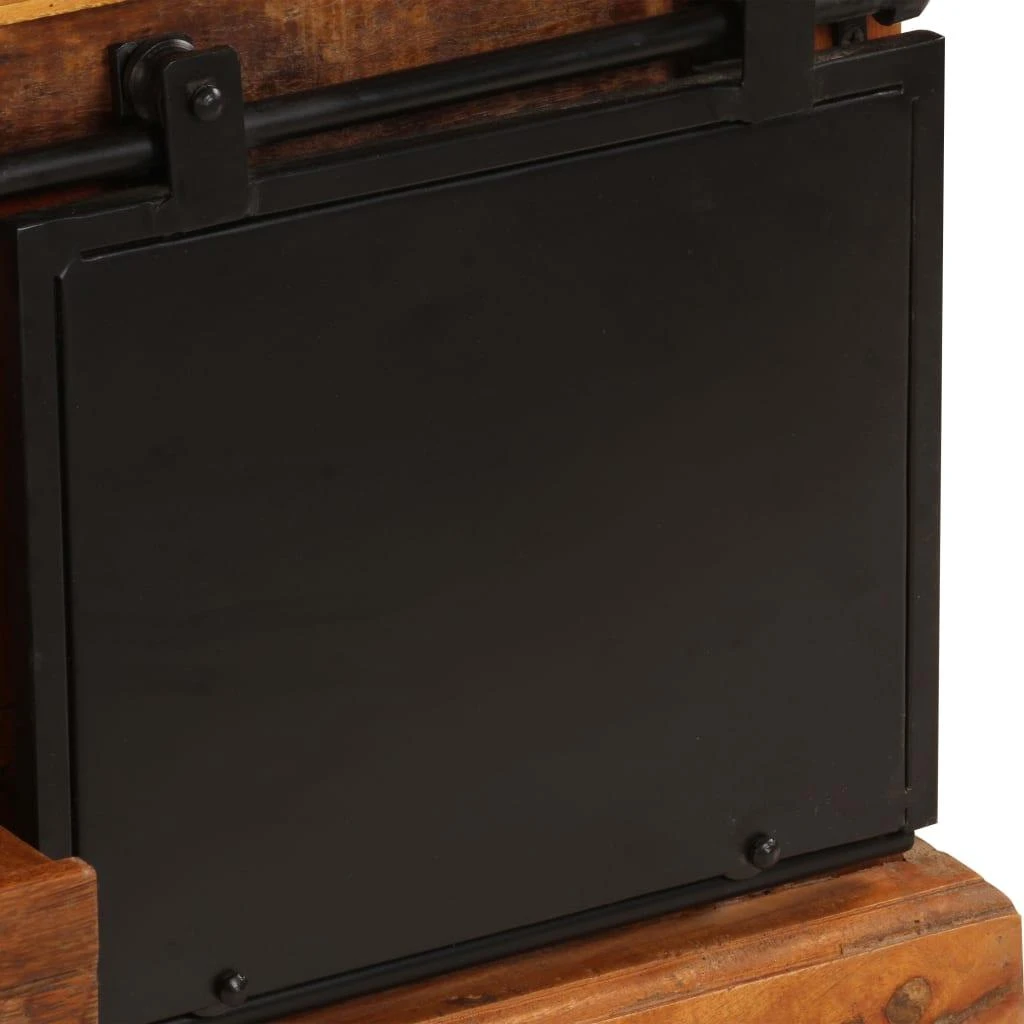 TV staliukas TV spintelė, 110x30x45cm, perdirbtos medienos masyvas