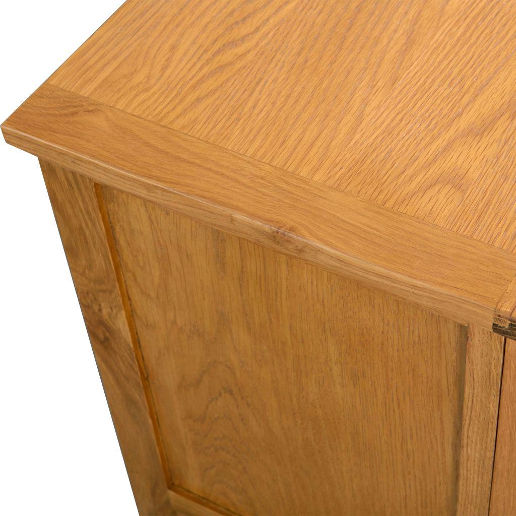 TV staliukas TV spintelė, 90x35x48cm, ąžuolo medienos masyvas