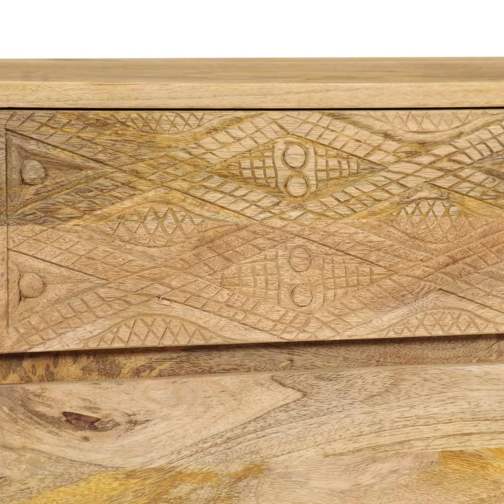 TV staliukas Televizoriaus spintelė, 110x30x40cm, mango medienos masyvas