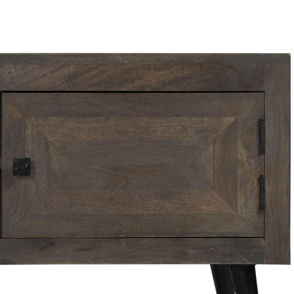 TV staliukas TV spintelė, masyvi mango mediena, 140x30x45cm