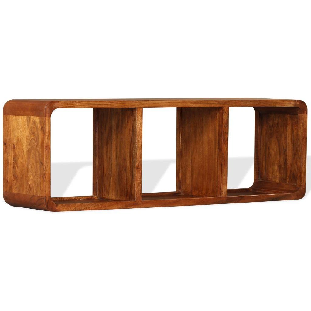 TV staliukas TV Spintelė, 120x30x40cm, medienos masyvas su medaus apdaila
