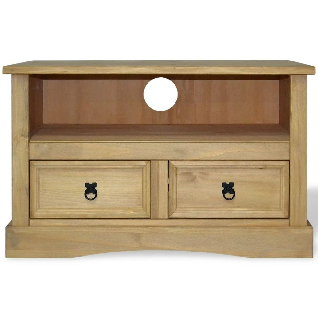 TV staliukas TV spintelė, meksikinė pušis, Corona stilius, 91x43x56 cm