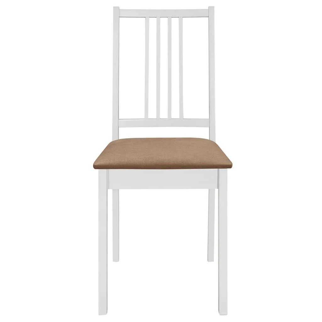 Valgomojo baldų komplektas, 3d., baltos sp., MDF