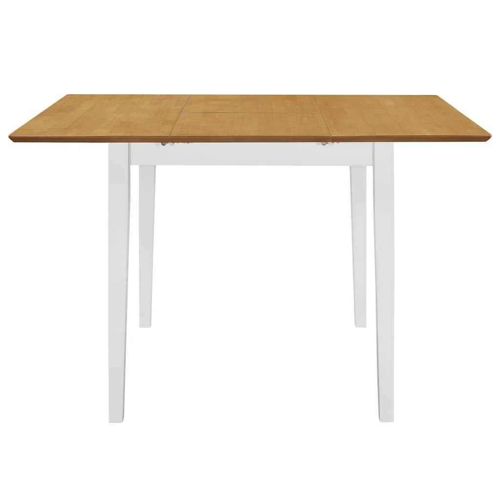 Valgomojo baldų komplektas, 3d., baltos sp., MDF