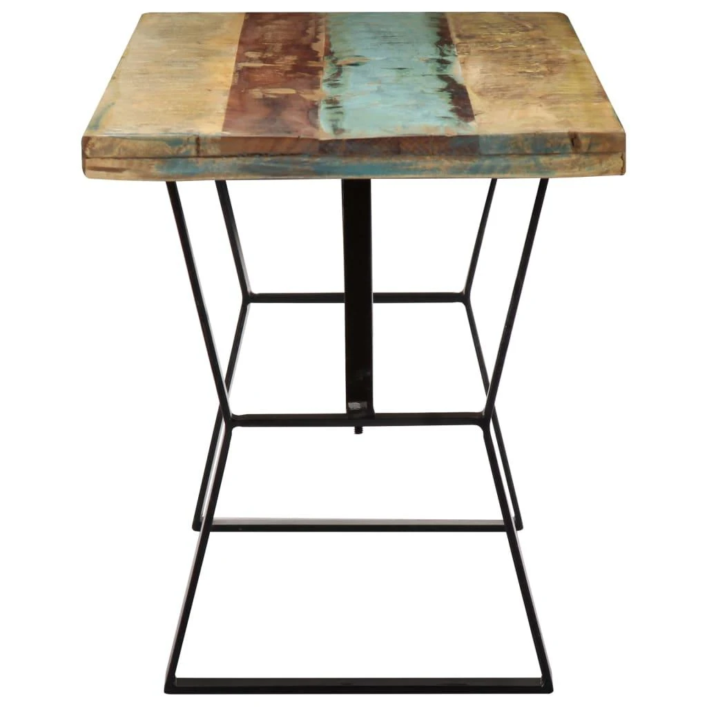 Valgomojo stalas, 120x60x76 cm, perdirbtos medienos masyvas