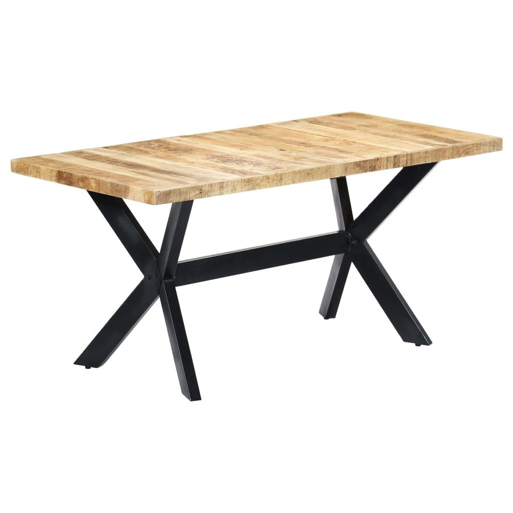 Valgomojo stalas, 160x80x75cm, mango medienos masyvas
