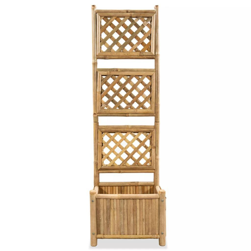 Lovelis su bambukiniu treliažu, 40cm, aukštas