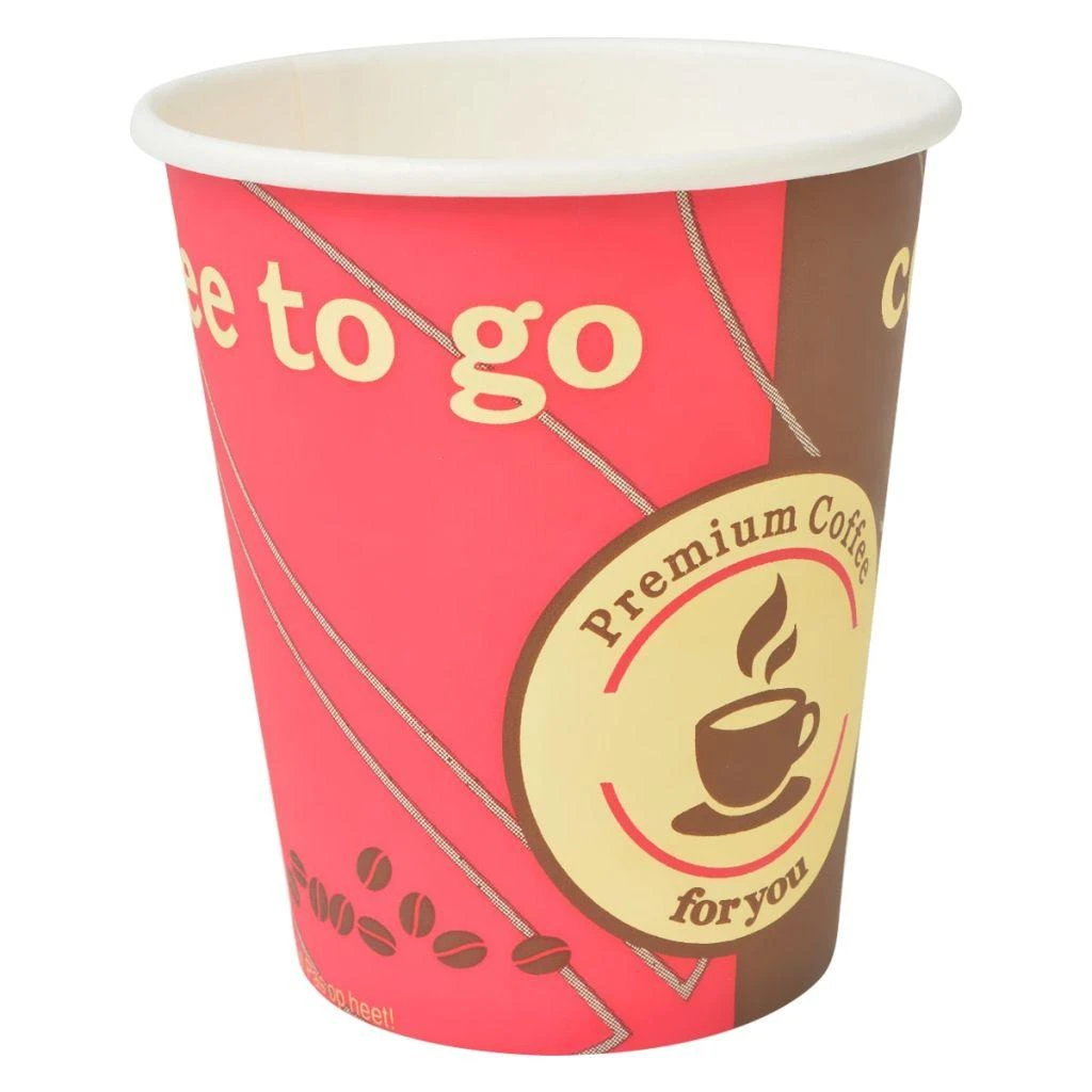 Vienk. kavos puodeliai, 1000 vnt., popieriniai, 240 ml (8 oz)