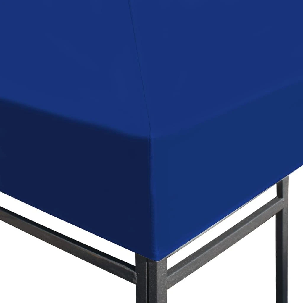 Viršutinis pavėsinės uždangalas, mėlynas, 310 g/m², 3x3m