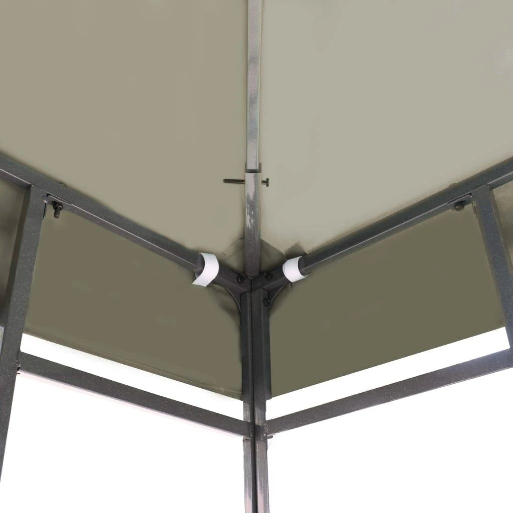 Viršutinis pavėsinės uždangalas, kreminis, 310g/m², 3x3m