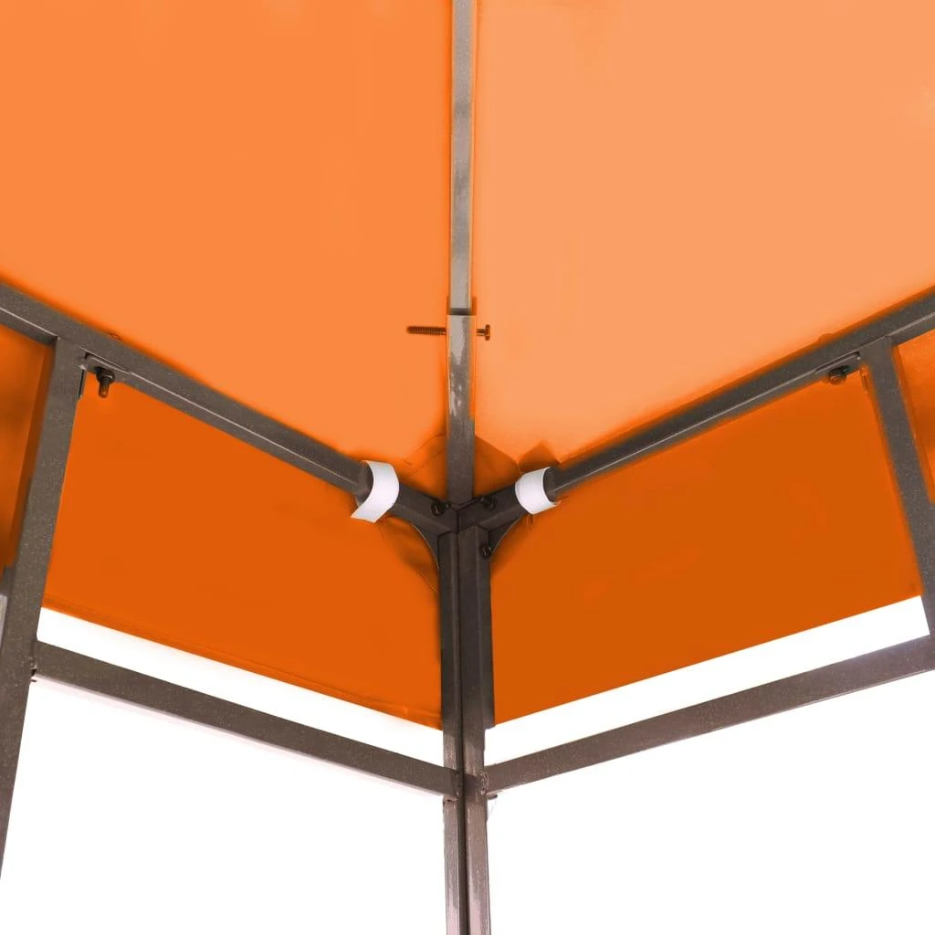 Viršutinis pavėsinės uždangalas, oranžinis, 310 g/m², 3x3m