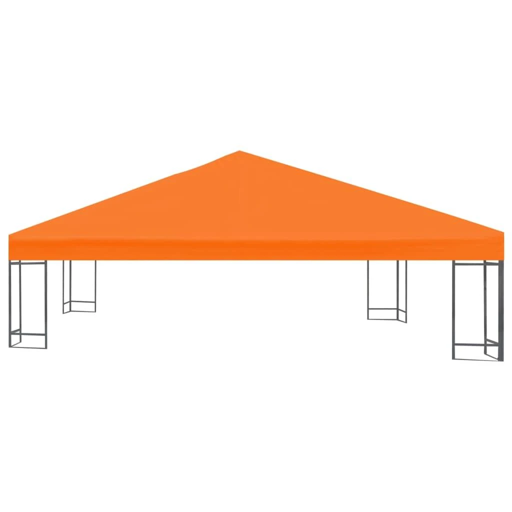 Viršutinis pavėsinės uždangalas, oranžinis, 310 g/m², 3x3m