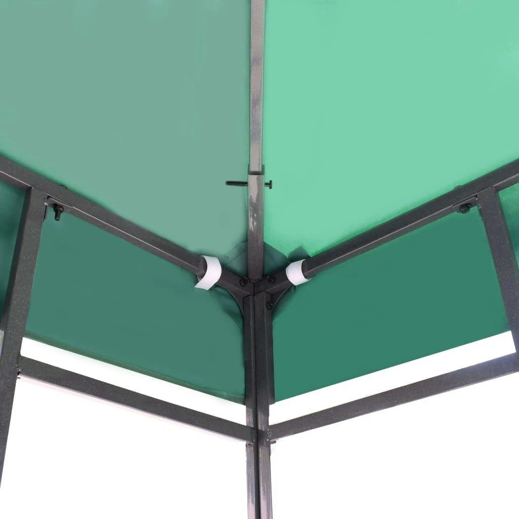 Viršutinis pavėsinės uždangalas, žalias, 310 g/m², 3x3m