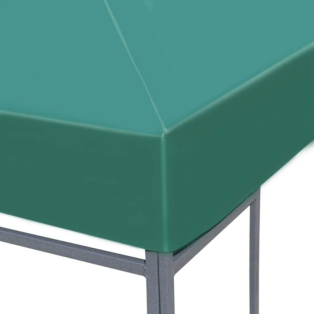 Viršutinis pavėsinės uždangalas, žalias, 310 g/m², 3x3m