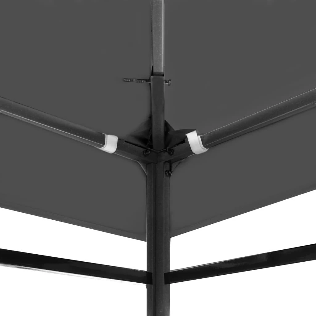 Viršutinis pavėsinės uždangalas, pilkas, 310 g/m², 3x3m