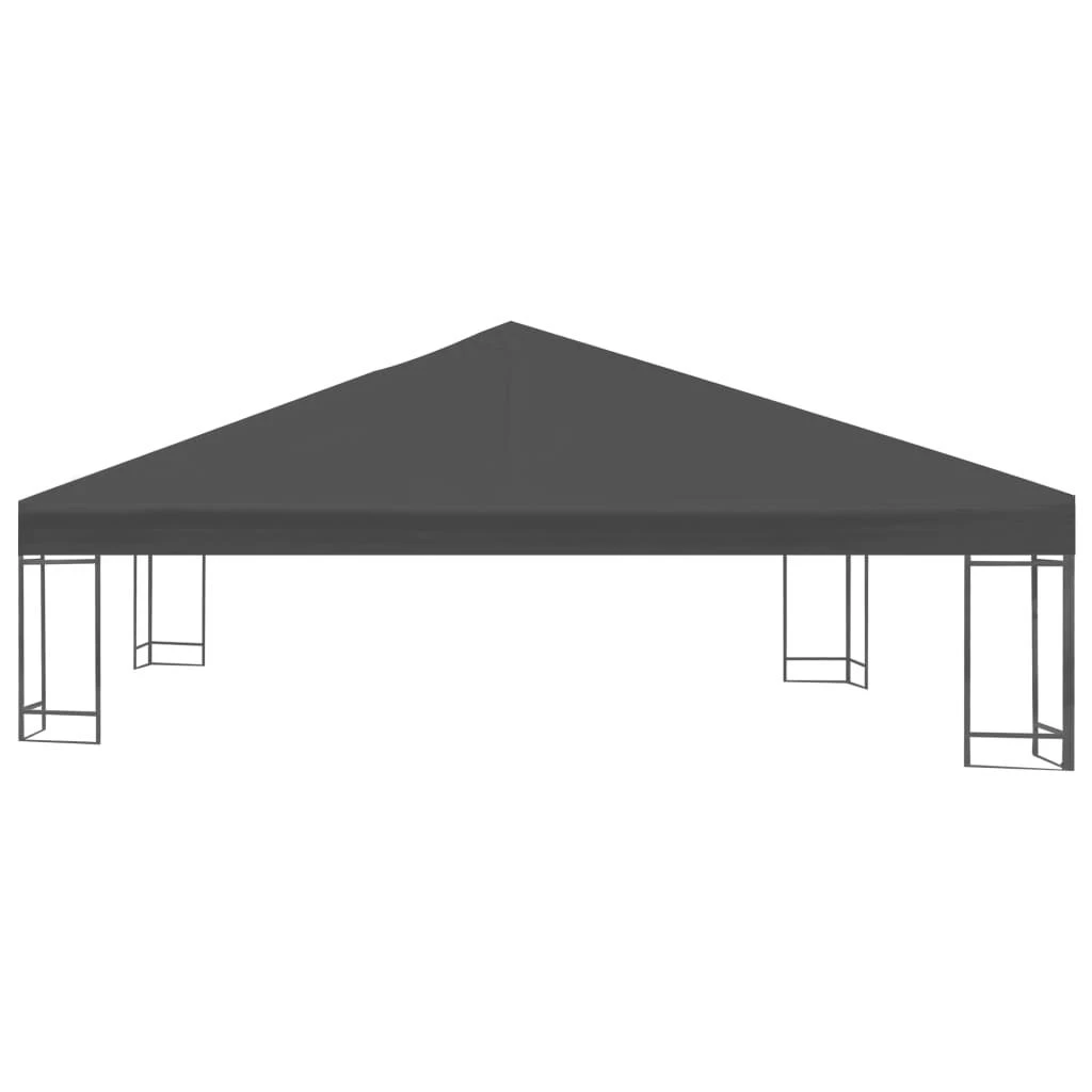 Viršutinis pavėsinės uždangalas, pilkas, 310 g/m², 3x3m