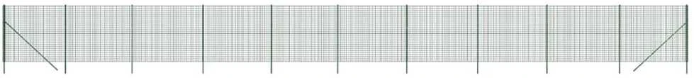 Vielinė tinklinė tvora, žalia, 1,6x25m, galvanizuotas plienas