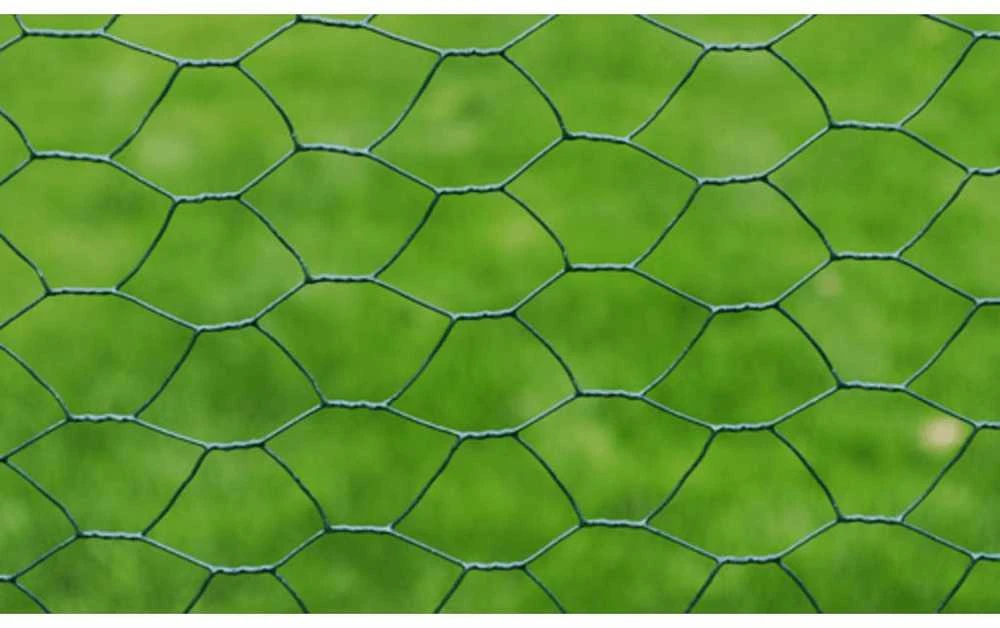 Vielos tinklas, žalias, 25x0,5m, dengtas PVC danga