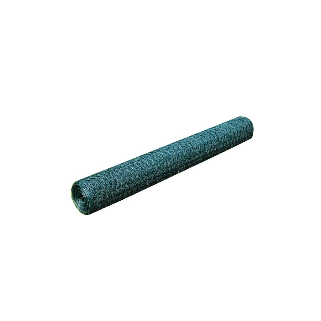 Vielos tinklas, žalias, 25x0,75m, dengtas PVC danga