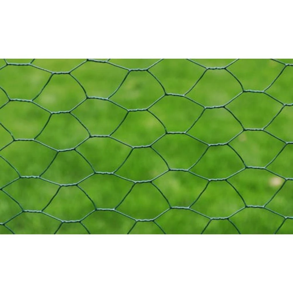 Vielos tinklas, žalias, 25x1m, dengtas PVC danga