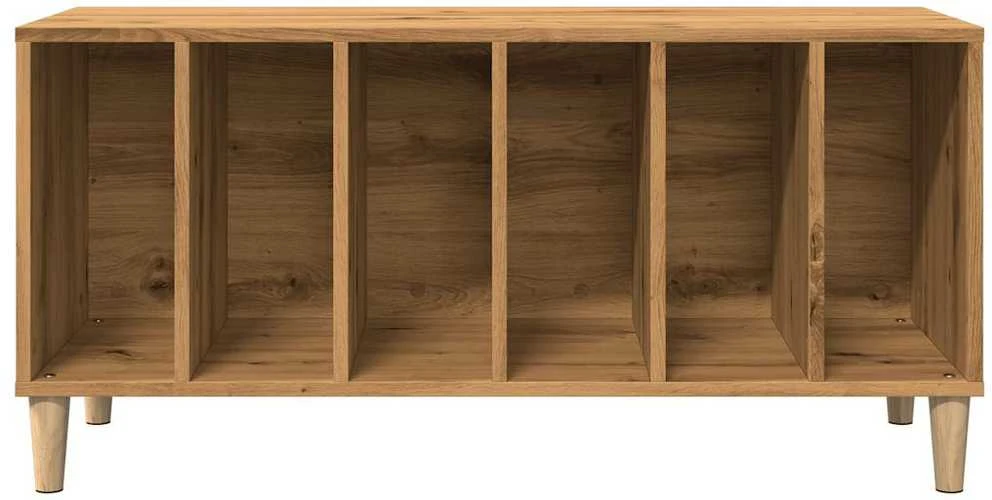 Vinilinių plokštelių spintelė, artisano, 100x38x48cm, mediena