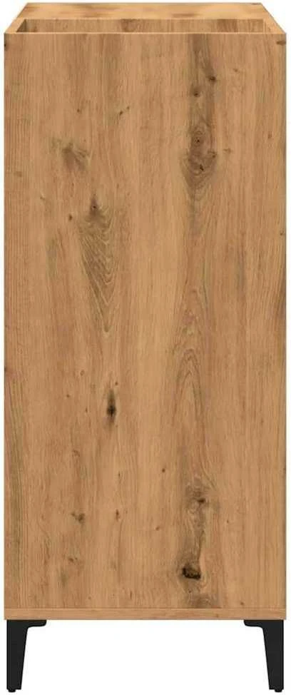 Vinilinių plokštelių spintelė, artisano, 84,5x38x89cm, mediena