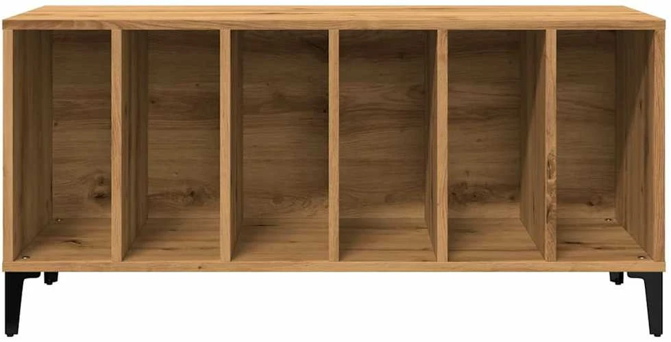 Vinilinių plokštelių spintelė, artisano, 100x38x48cm, mediena