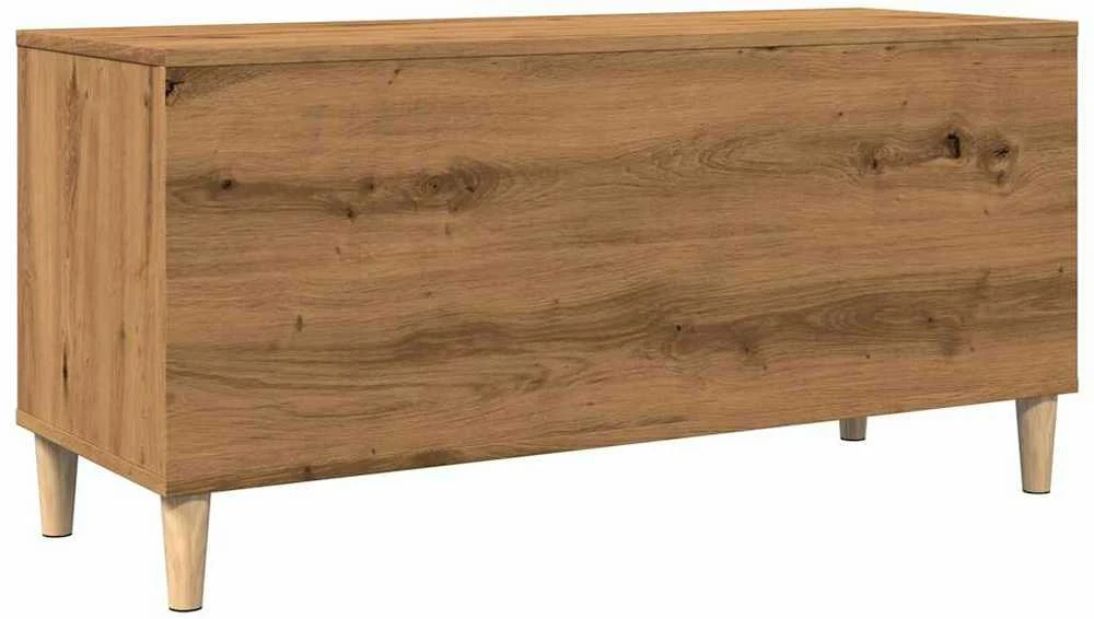 Vinilinių plokštelių spintelė, artisano, 100x38x48cm, mediena