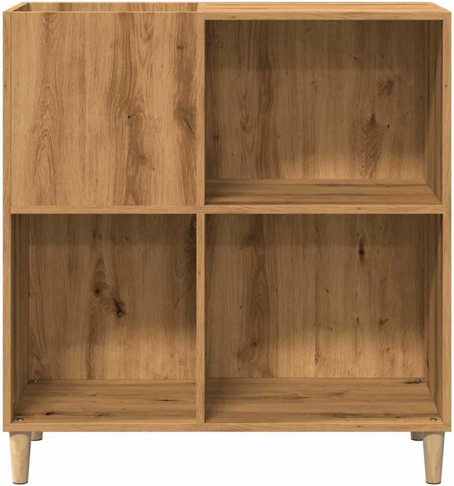 Vinilinių plokštelių spintelė, artisano, 84,5x38x89cm, mediena