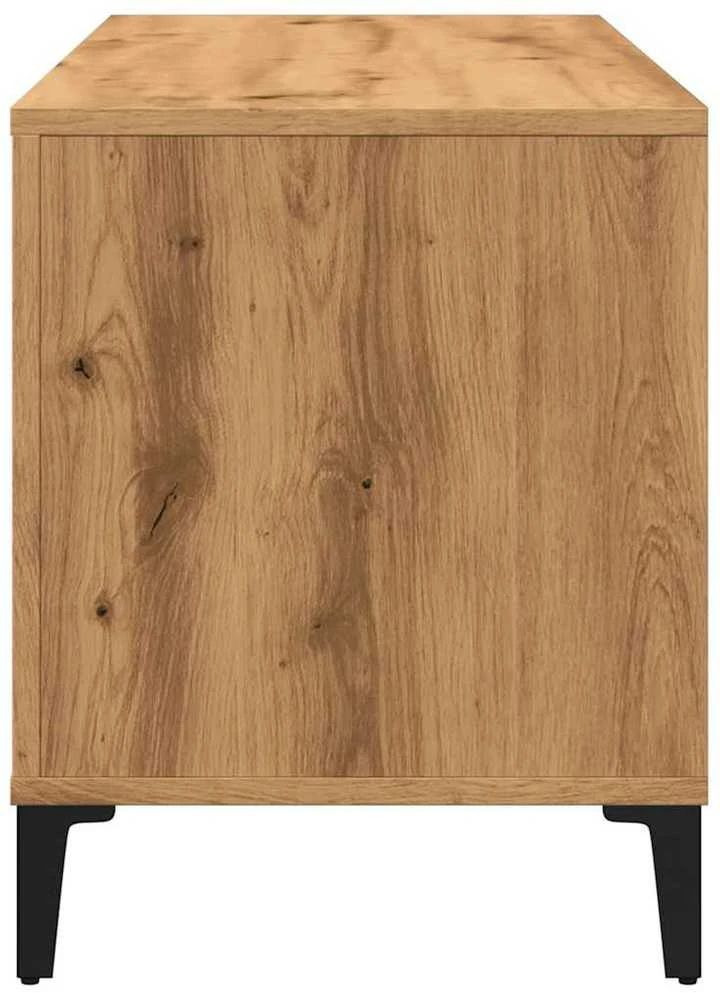 Vinilinių plokštelių spintelė, artisano, 100x38x48cm, mediena
