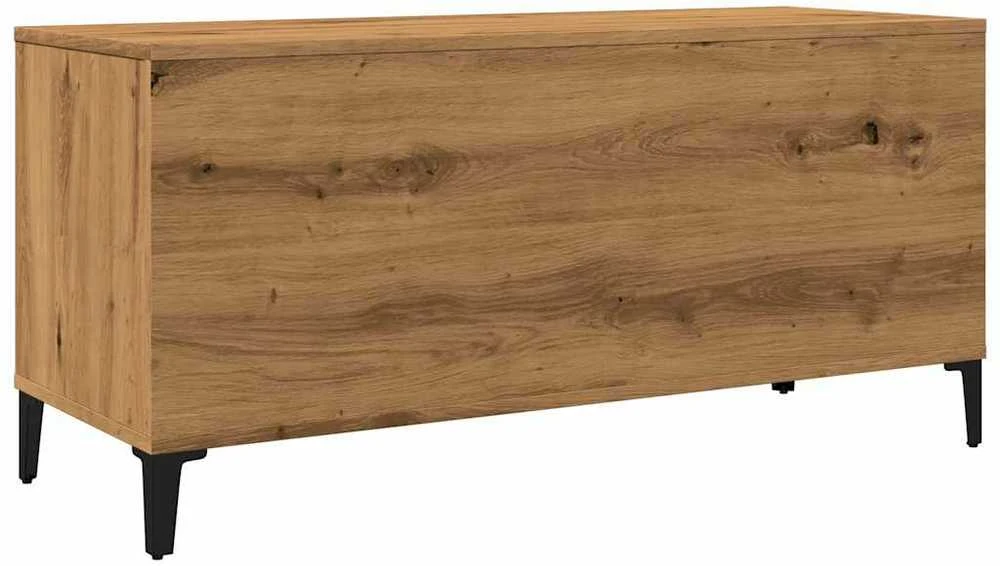 Vinilinių plokštelių spintelė, artisano, 100x38x48cm, mediena