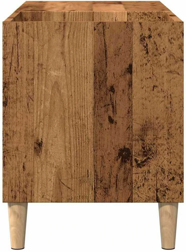 Vinilinių plokštelių spintelė, artisano, 84,5x38x48cm, mediena
