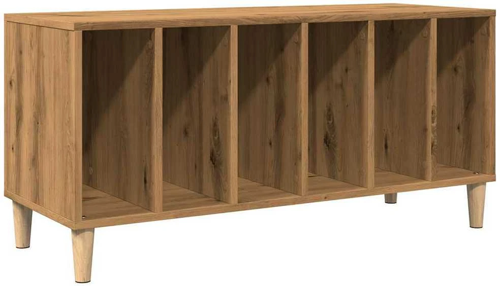 Vinilinių plokštelių spintelė, artisano, 100x38x48cm, mediena
