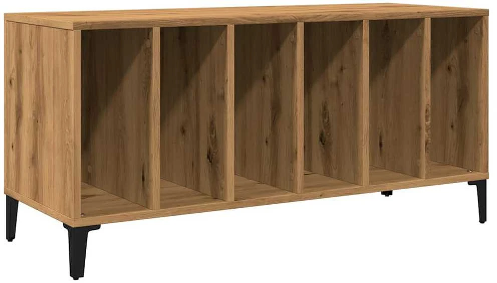 Vinilinių plokštelių spintelė, artisano, 100x38x48cm, mediena