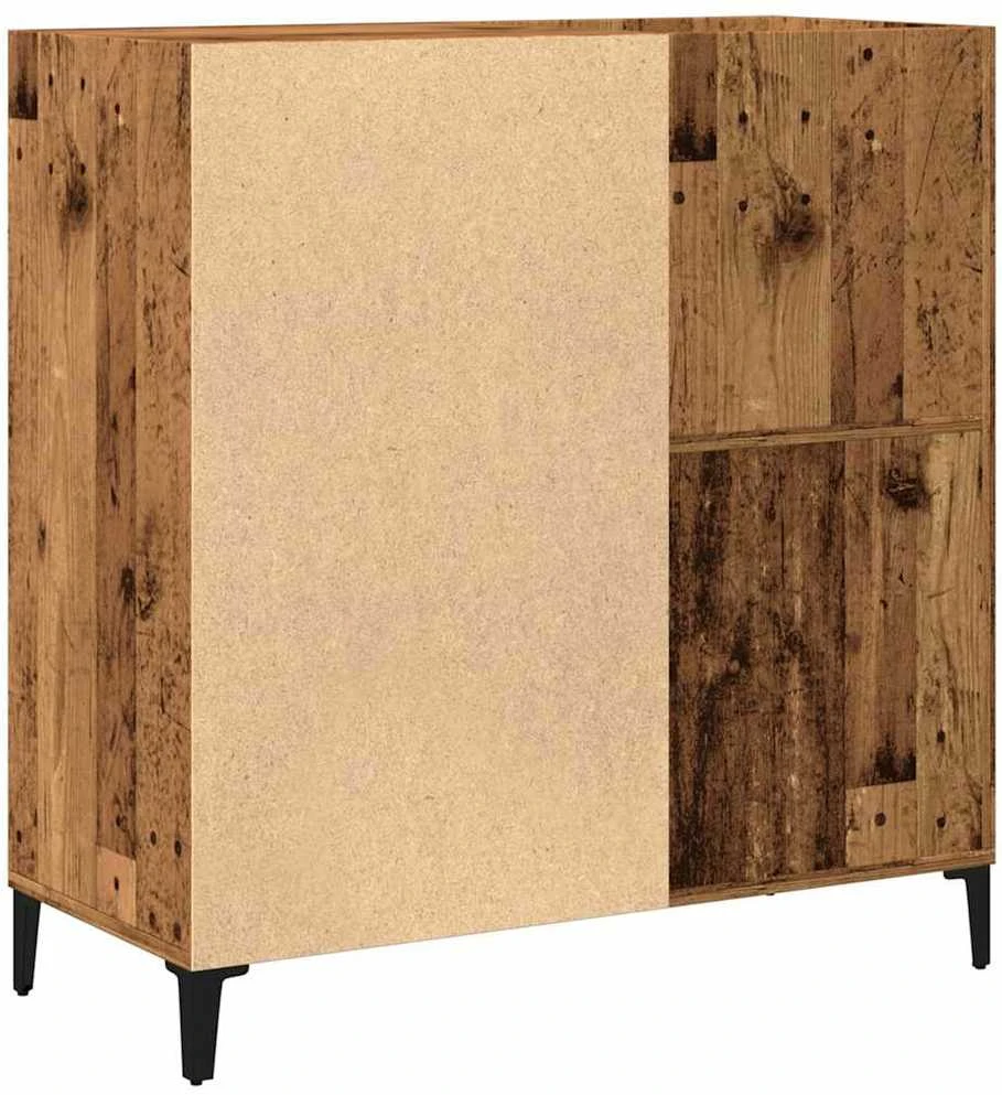 Vinilinių plokštelių spintelė, medienos, 84,5x38x89cm, mediena