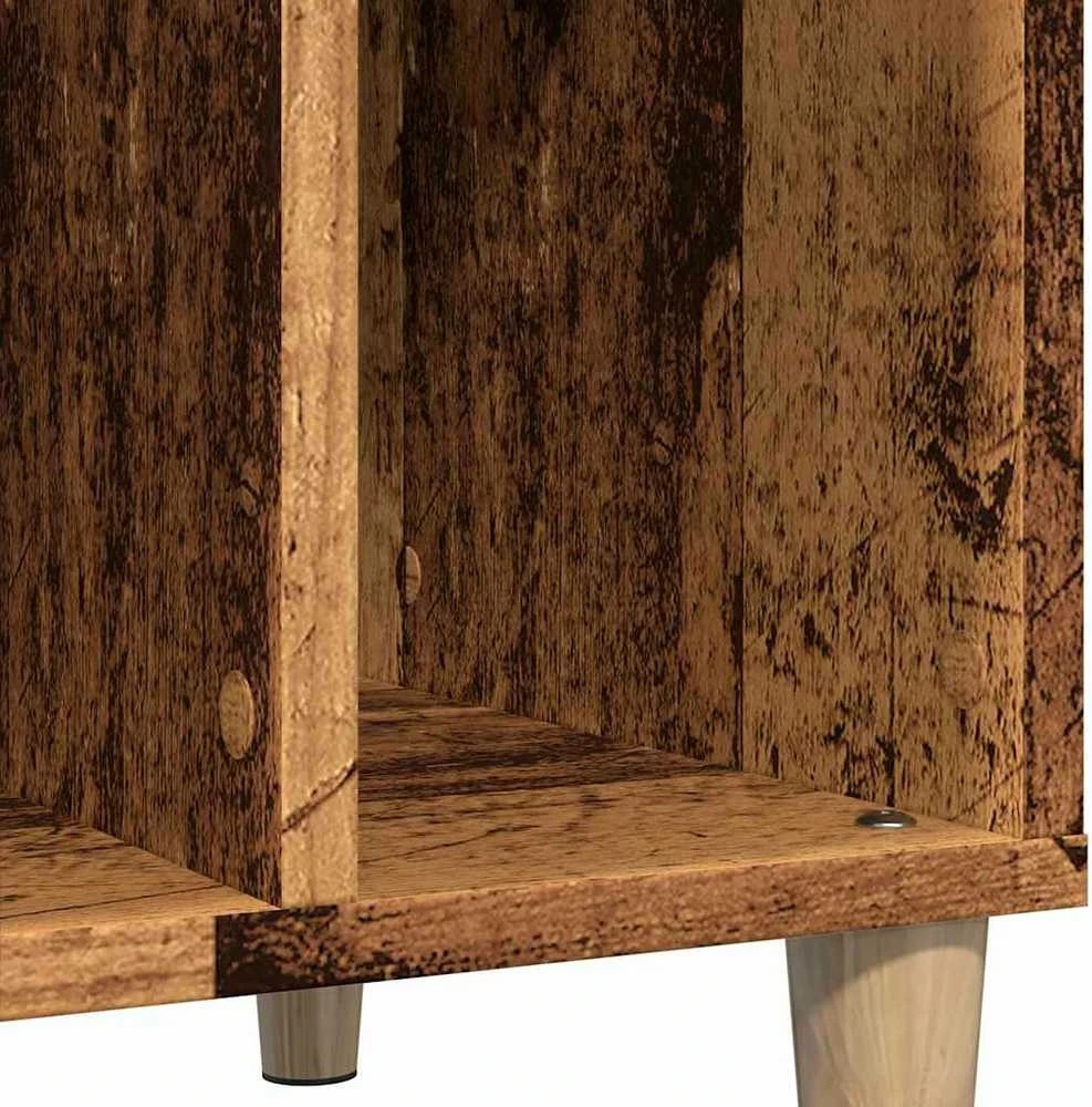 Vinilinių plokštelių spintelė, medienos, 100x38x48cm, mediena
