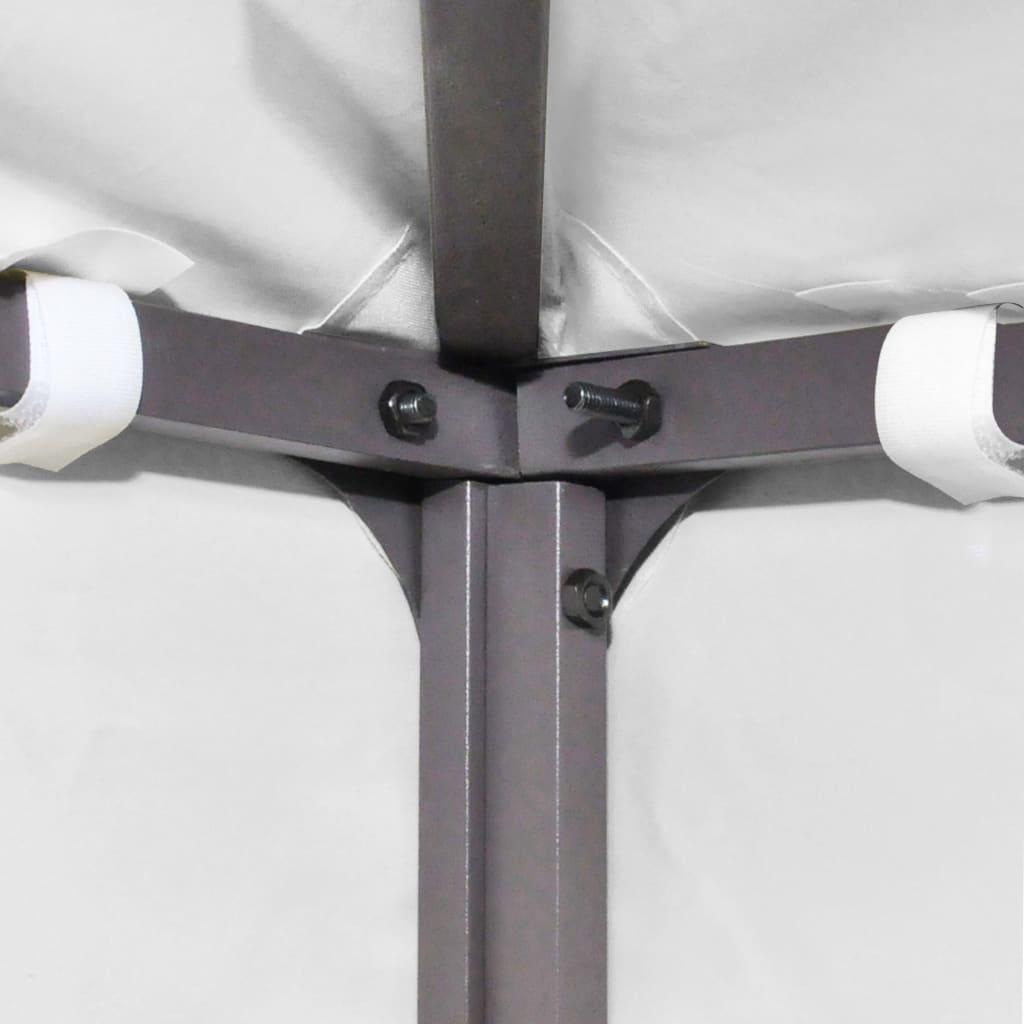 Viršutinis pavėsinės uždangalas, baltos spalvos, 3x3m, 270 g/m²