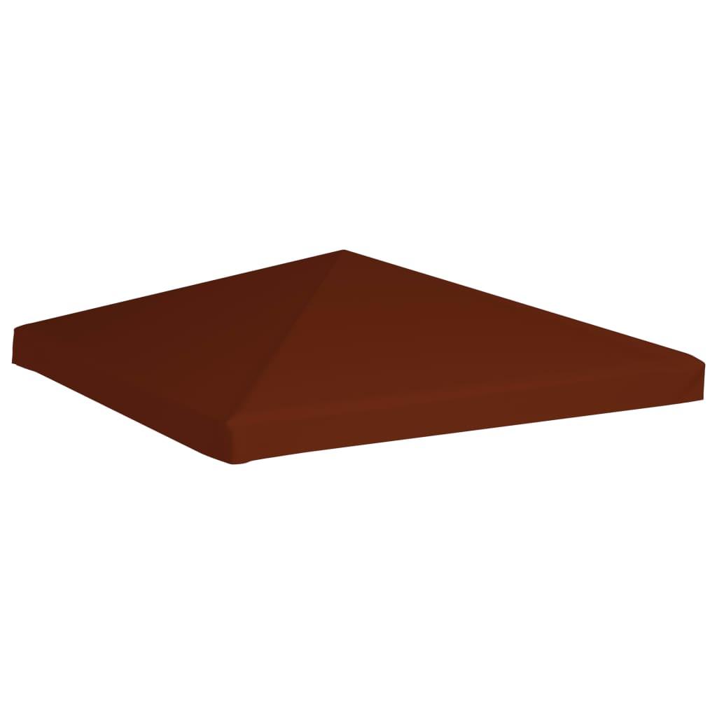 Viršutinis pavėsinės uždangalas, terakota, 3x3m, 310 g/m²