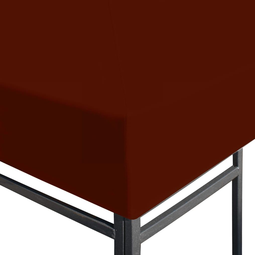 Viršutinis pavėsinės uždangalas, terakota, 3x3m, 310 g/m²
