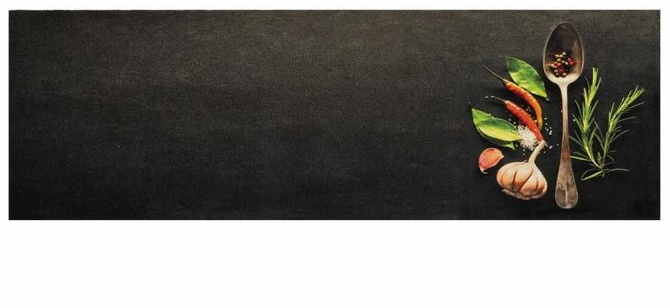 Virtuvės kilimėlis, 60x180cm, aksomas, plaunamas, prieskoniai
